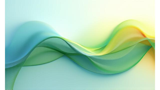 Abstract depiction of harmonious sound waves flowing energetically around a vibrant green leaf, symbolizing natural health and prevention.