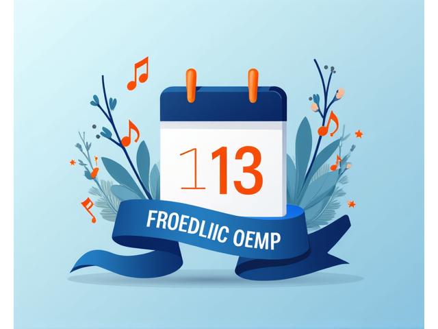 A calendar icon displaying a marked date, a flowing ribbon representing policy text, and subtle musical notes, symbolizing timely updates and transparency.