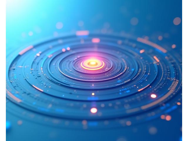 Abstract depiction of digital controls and concentric circles flowing outward, symbolizing user control over data and privacy settings.