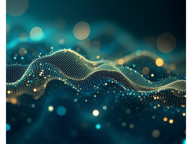 Detailed illustration of brain waves interacting with musical notes and subtle vibrations, showing neural pathways.